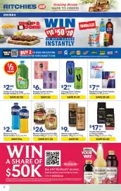 Ritchies catalogue week 43 Page 2: Vittoria Instant Coffee Varieties €9,00, Moccona Freeze Dried Coffee Varieties €26,00