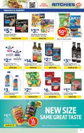Ritchies catalogue week 43 Page 3: Iddy Biddy Fruit Flavoured Snack Varieties €3,50, Squeaky Gate Olive Oil Varieties €14,00