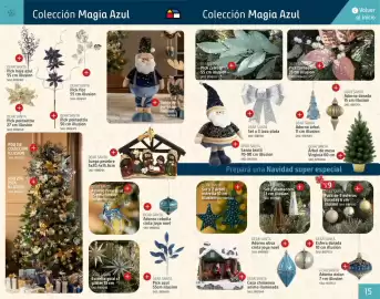 Catálogo Sodimac Página 8: Dear santa esfera dorada adorno onion €15,00, Dear santa pick hoja azul €999,00