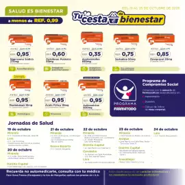 Catálogo FarmaTodo semana 43 Página 11: Genven acetaminofen 650mg €35,00, Diclofenac Potásico 50mg €0,60