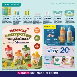 Catálogo FarmaTodo semana 43 Página 3: Uppy Toallas Húmedas Shea Butter €1.100,00, Every Night Niños €4.850,00