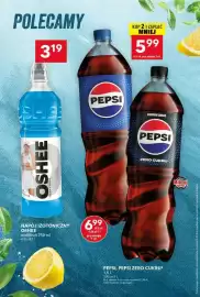 Lewiatan gazetka Strona 11: Napój izotoniczny Oshee multifruit €3,19, Napój gazowany Pepsi €5,99