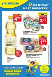 Lewiatan gazetka Strona 6: Ser kremowy Hochland ze śmietanką €1,99, Serek Almette śmietankowy €3,99