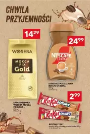 Lewiatan gazetka Strona 9: Baton KitKat chunky €2,99, Kawa rozpuszczalna Nescafé Crema €24,99