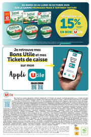 Catalogue Utile semaine 43 page 8: DU MARDI 20 AU LUNDI 26 OCTOBRE 2026 SUR LA GAMME FROMAGES FRAIS À TARTINER TARTARE