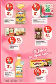 Catalogue Utile semaine 43 page 4: Pom'Potes €2,73, JARDIN BIO PETITS BEURRE BIO FOURRÉS CHOCOLAT €3,35