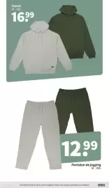 Catalogue Wibra page 17: Sweat €16,99, Pantalon de jogging €12,99