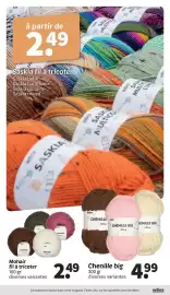 Catalogue Wibra page 6: Wilbra Mohair €2,49, Wibra Chenille big €4,99