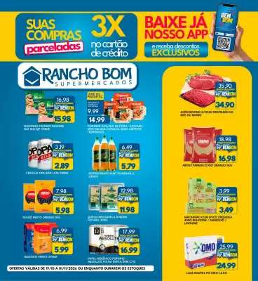 Catálogo Rancho Bom Supermercados (válido até 1-11)