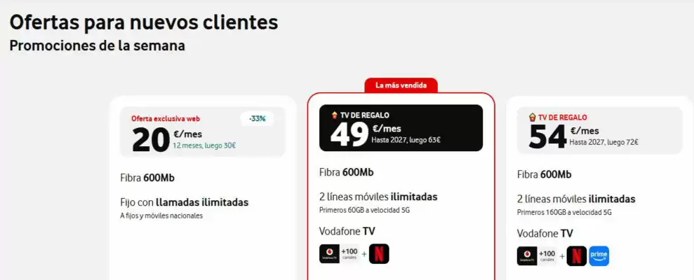 Vodafone (válido hasta el 25-10)