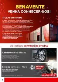 Folheto Roady Página 2: BENAVENTE, VENHA CONHECER-NOS! 39 LOJAS EM PORTUGAL O Grupo Mosqueteiros, presente há mais de 30