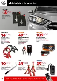 Folheto Roady Página 4: Estação de energia batteryjumpstart 500 €90,00, Vp 2 preguiças s/ cremalheira €24,90