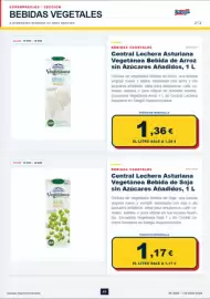 Folleto Sangüi Página 17: Asturiana - central lechera vegetanea bebida de soja sin azucares anadidos €1,17