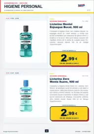 Folleto Sangüi Página 29: Listerine - enjuague bucal €2,99, Listerine - zero menta suave €2,99