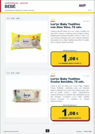 Folleto Sangüi Página 30: Bebé - lov'yc baby toallitas con aloe vera €1,08, Bebé - baby toallitas crema sensible €1,08