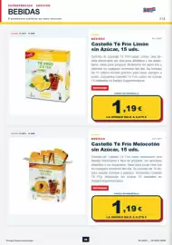 Folleto Sangüi Página 6: Castello - te frio limon sin azucar €1,19, Disfruta - castello té frio melocoton sin azúcar €1,19