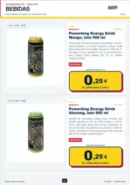 Folleto Sangüi Página 7: Powerking - powerking energy drink mango €0,25, Powerking - powerking energy drink €0,25
