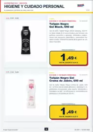 Folleto Sangüi Página 8: Bath - tulipán negro gel black €1,49, Tulipán negro - gel crema de jabón €1,49