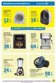 Catálogo E.Leclerc semana 43 Página 10: Cyclone Animal €59,95, Prixton freidora de aire double heating €39,95