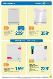 Catálogo E.Leclerc semana 43 Página 15: Bosch lavavajillas sms 25 aw05e €359,00, Nevir lavavajillas nvr-lv1000-b €229,00