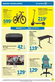 Catálogo E.Leclerc semana 43 Página 7: Mars Gaming Mgd Ergo €119,00, LG monitor 27" €129,00