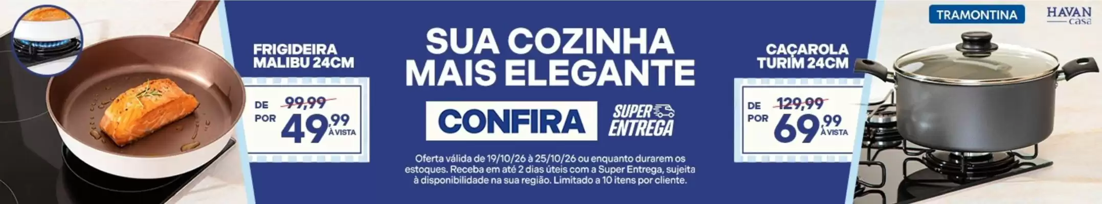 Lojas Havan (válido até 25-10)