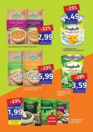 Hildebrandt gazetka Strona 10: Fasola "Piękny Jaś" i Biała Drobna Kupiec €5,99, Groszek Tradycyjny Bonduelle €3,59