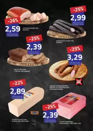 Hildebrandt gazetka Strona 2: Szynka Wieprzowa Konserwowa Tarczyński €2,39, Kiełbasa dla chłopa Kabanos €2,99
