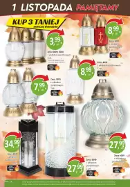 Sklepy S gazetka Strona 14: Znicz z wkładem parafinowym €3,99, Znicz 3005 €8,99