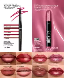 Catálogo Cyzone Página 44: Nude - studio look mate lip liner €20.990,00, Listo - juicy lips €19.990,00