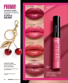 Catálogo Cyzone Página 46: Cherry - colgante cherry €18.990,00, Rosé - studio look glowy stain 12907 €180,00