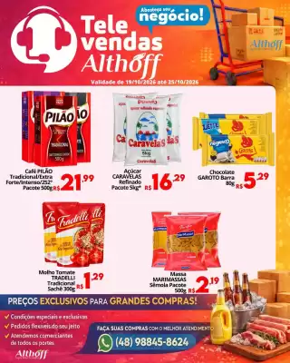 Encarte Althoff Supermercados (válido até 25-10)