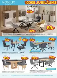 Möbelix Prospekt woche 43 Seite 4: Wandboard Darius €99,00, Armlehnstuhl Kian €199,00