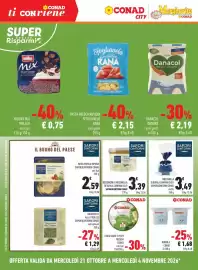 Volantino Conad Margherita Pagina 12: Mozzarella di bufala campana d.o.p. Sapori&dintorni Conad €3,49