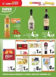 Volantino Conad Margherita Pagina 16: Infusi Conad €1,49, Mousse Melinda vari gusti €0,87