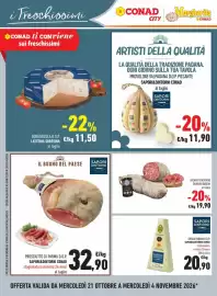 Volantino Conad Margherita Pagina 20: Prosciutto di Parma D.O.P. Saporidintorni Conad €32,90