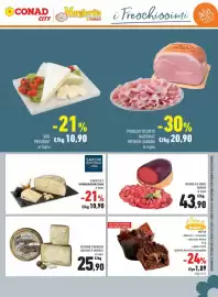 Volantino Conad Margherita Pagina 21: Bresaola di Angus Gardani €43,90, Asiago D.O.P. Sapori&Dintorni Conad €10,90