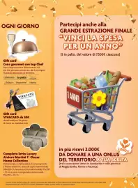 Volantino Conad Margherita Pagina 5: OGNI GIORNO Gift card Cena gourmet con top Chef Menu degustazione e abbinamento vini
