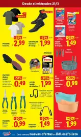 Folleto Ocine Página 4: Caterpillar - calcetines de trabajo €1,99, Parkside - camisetas €2,99