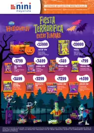 Catálogo Nini Mayorista semana 43 Página 1: Sugus terrorificos €3.899,00, Mogul gomitas €589,00