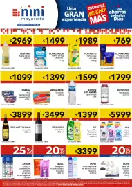 Catálogo Nini Mayorista semana 43 Página 1: Ala jabón líquido p/diluir €5.999,00, Mediatarde sandwich €1.399,00