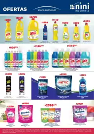 Catálogo Nini Mayorista semana 43 Página 12: Querubín líquido para lavar ropa €6.999,00, Odex agua lavandina común €2.799,00