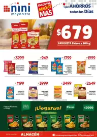 Catálogo Nini Mayorista semana 43 Página 27: Terrabusi fideos mostachol rayado €949,00