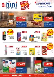 Catálogo Nini Mayorista semana 43 Página 31: Nido leche en polvo €2.999,00, Exquisita polvo chocolatado €1.399,00