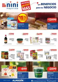 Catálogo Nini Mayorista semana 43 Página 32: Aguilá chocolate barra semiamargo €5.699,00, Cormillot mermelada light €2.499,00