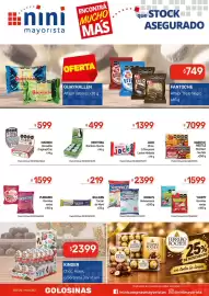 Catálogo Nini Mayorista semana 43 Página 33: Gongys malvaviscos €2.399,00, Garoto/Nestle bombon surtido €7.099,00