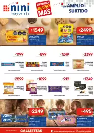 Catálogo Nini Mayorista semana 43 Página 36: Brigitte 9 de oro galletitas rellenas sabores €1.349,00