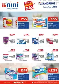 Catálogo Nini Mayorista semana 43 Página 9: Boral papel higienico €2.899,00, Sussex ultra €2.499,00