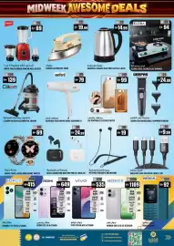 Hashim Hypermarket catalogue Page 13: Impex 3in1 blender mincer mill bl3503 €69,00, Clikon vacuum cleaner 1800w €139,00