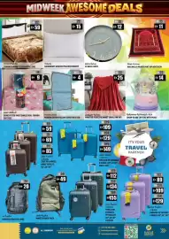 Hashim Hypermarket catalogue Page 8: Zahrat blanket 220x240cm €59,00, Eximo fitted sheet single roll €9,00